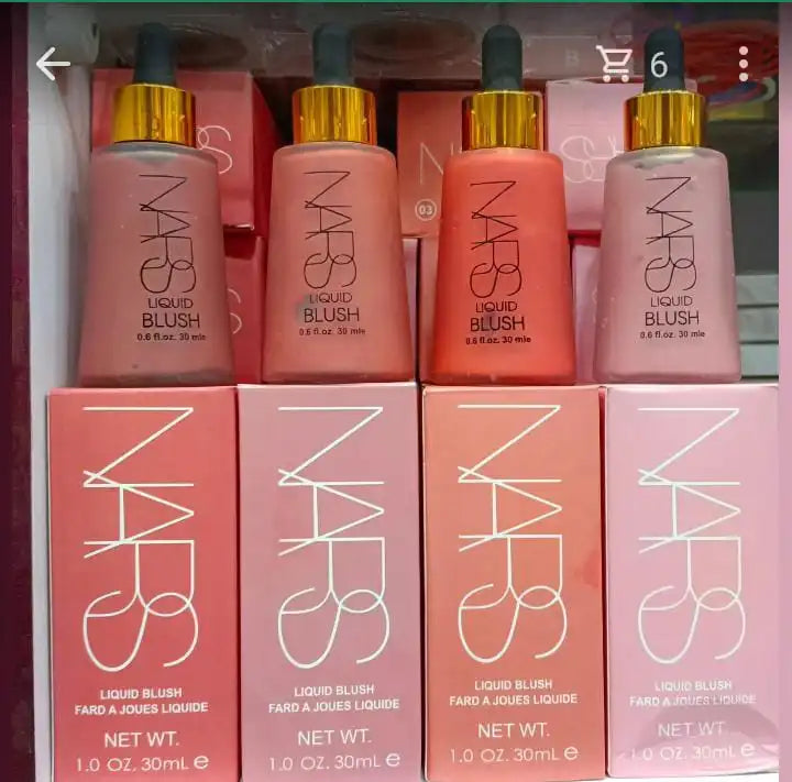 Nars Liquid Blush – Pack of 4 30ml