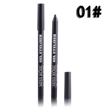 Miss Rose Waterproof Make Up Eye Liner Pencil - Black