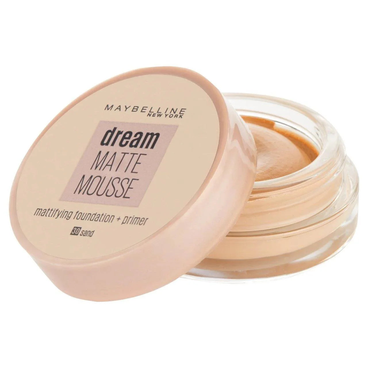 Maybelline Foundation + Primer Dream Matte Mousse 18ml (ORIGINAL)