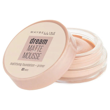 Maybelline Foundation + Primer Dream Matte Mousse 18ml (ORIGINAL)