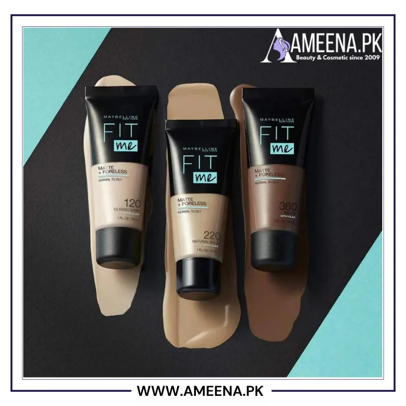 Maybelline - Fit Me Liquid Foundation Matte & Poreless