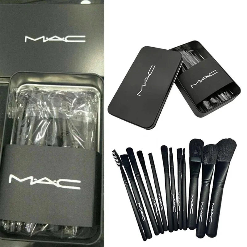 Pack of 12 Mac Makeup Brushes