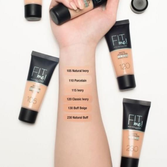 Maybelline - Fit Me Liquid Foundation Matte & Poreless