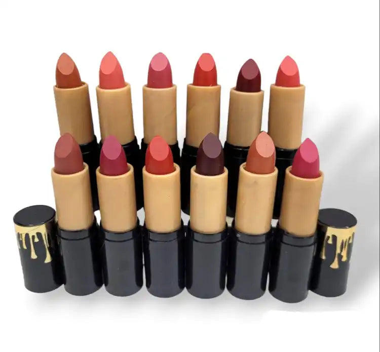 Pack of 12 Matte Lipsticks (Limited Stock Left Avail Now)