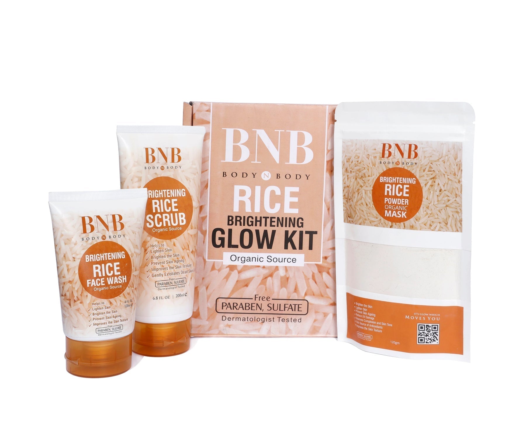 BNB Rice Facial Kit